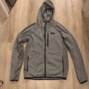 Gray Patagonia Zip up